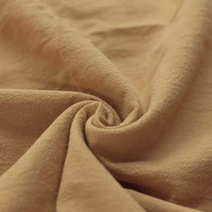 Washed Cotton Camel