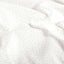 Cotton Poplin Printed Dots Off White