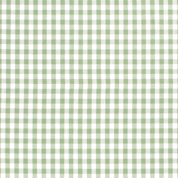Cotton Poplin Gingham Mint 5 mm
