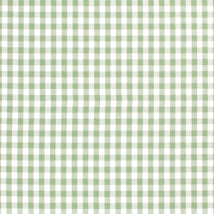 Cotton Poplin Gingham Mint 5 mm