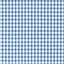 Cotton Poplin Gingham Indigo 5 mm