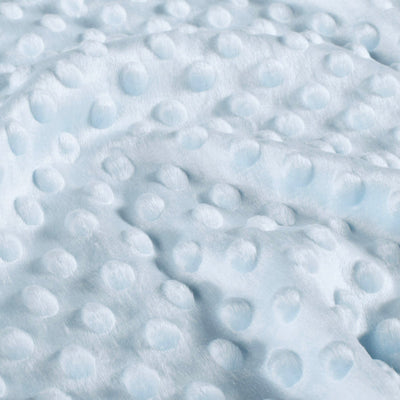 Minky Fabric Baby Blue