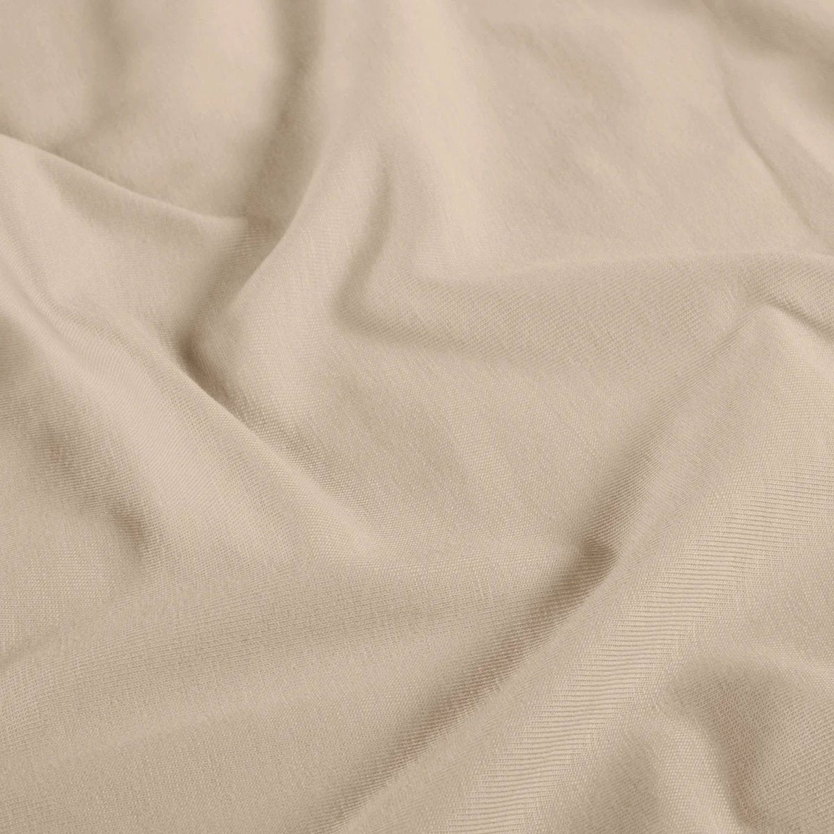 Bamboo Jersey Beige - Lametru.ro