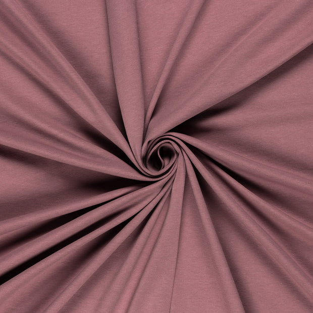 Cotton Jersey GOTS Organic Mauve