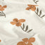 Cotton Jersey Printed Big Flowers Off White