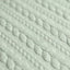 Cable Knit Jacquard Dusty Green - Lametru.ro