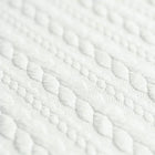 Cable Knit Jacquard Ecru