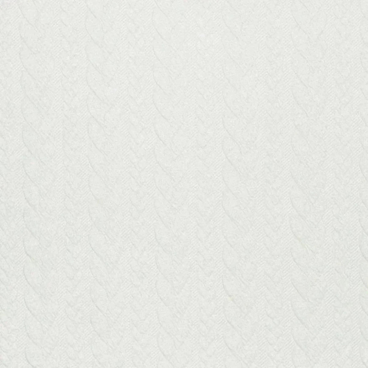 Cable Knit Jacquard Ecru - Lametru.ro