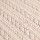 Cable Knit Jacquard Light Beige