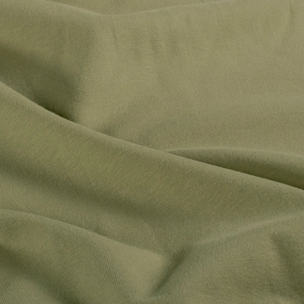 Cotton Jersey Olive Green - Lametru.ro