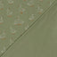 Cotton Jersey Printed Animals Olive Green - Lametru.ro