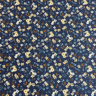 Cotton Jersey Printed Elona Navy / Caramel