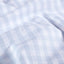 Cotton Poplin Gingham Baby Blue 10 mm - Lametru.ro