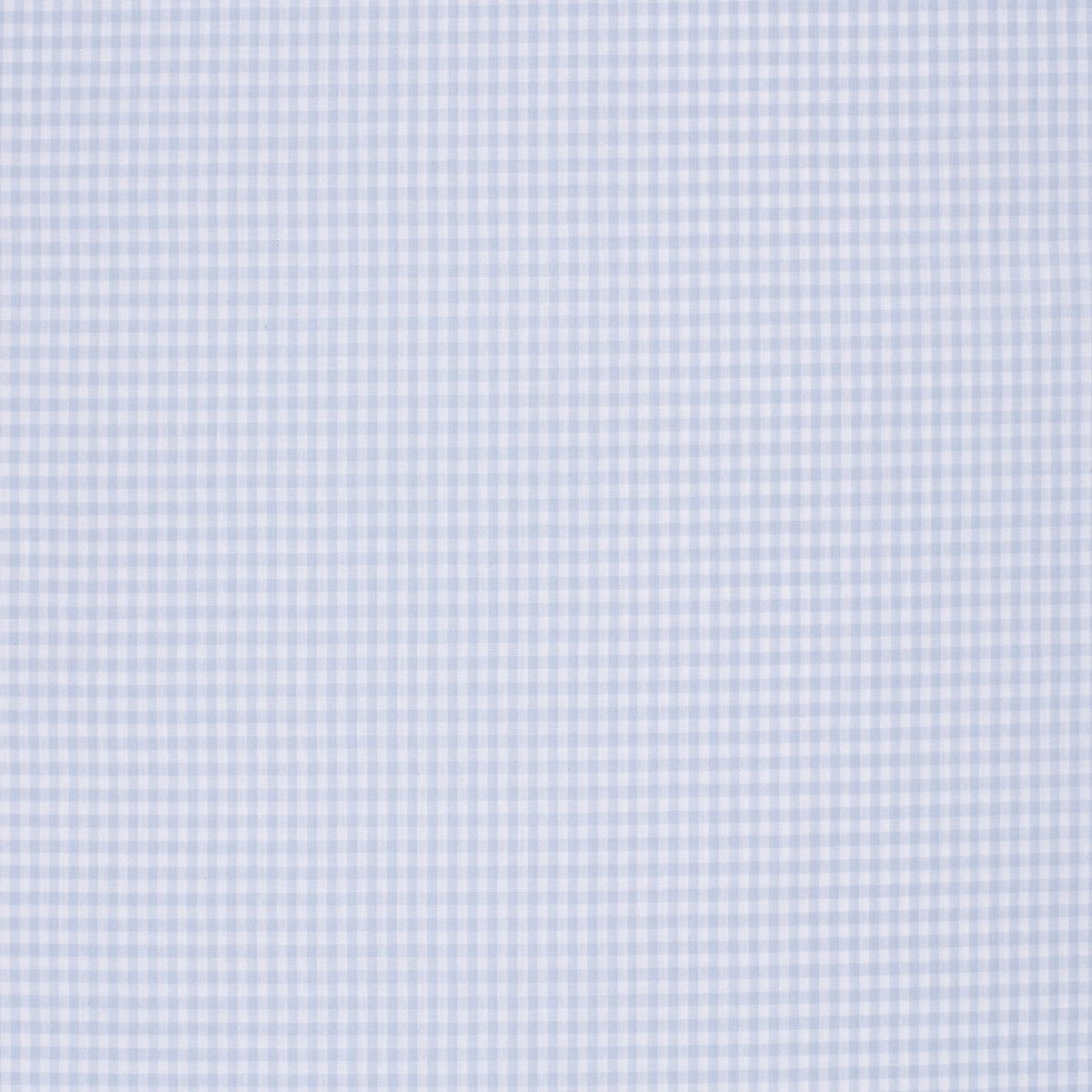 Cotton Poplin Gingham Baby Blue 5 mm - Lametru.ro
