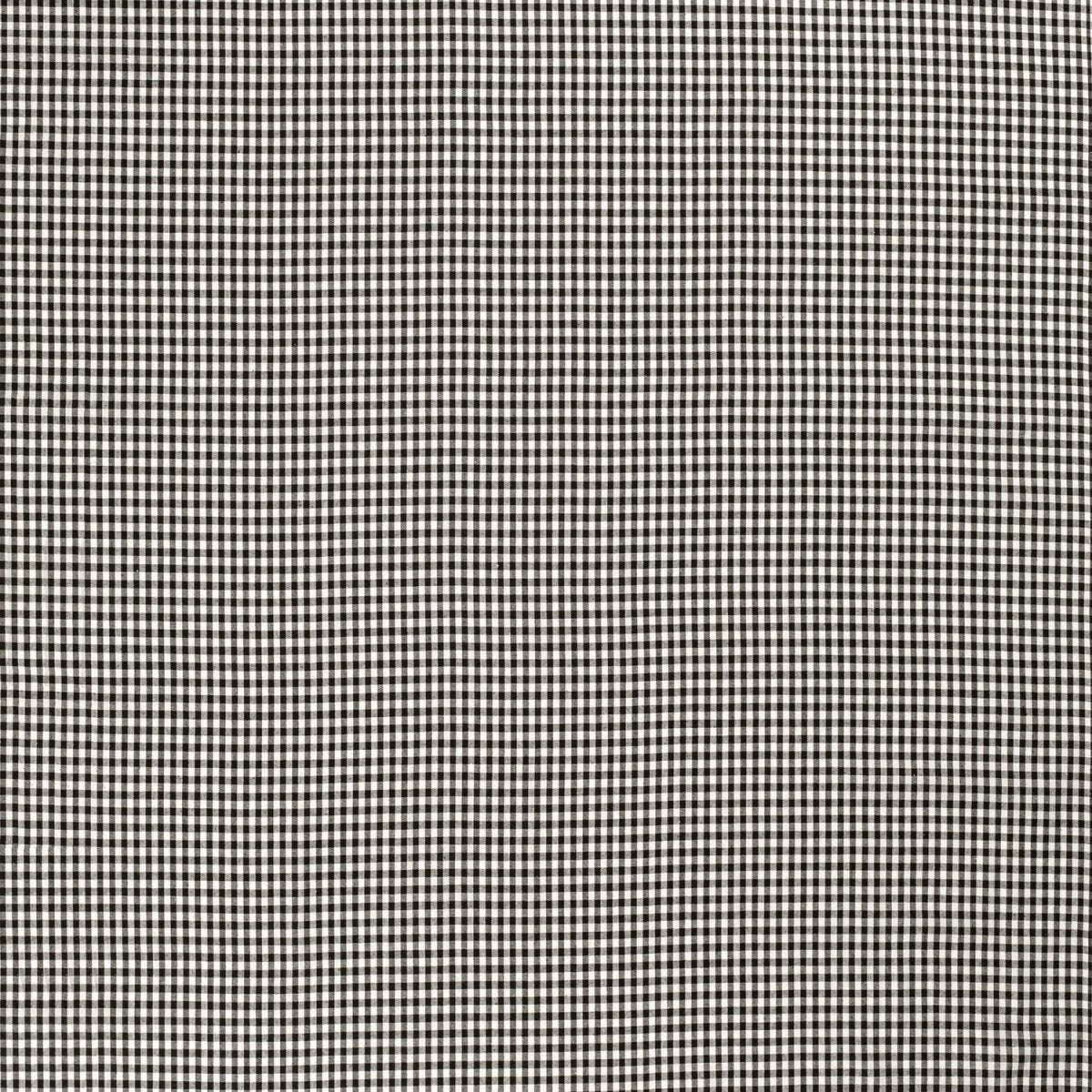 Cotton Poplin Gingham Black 5 mm - Lametru.ro
