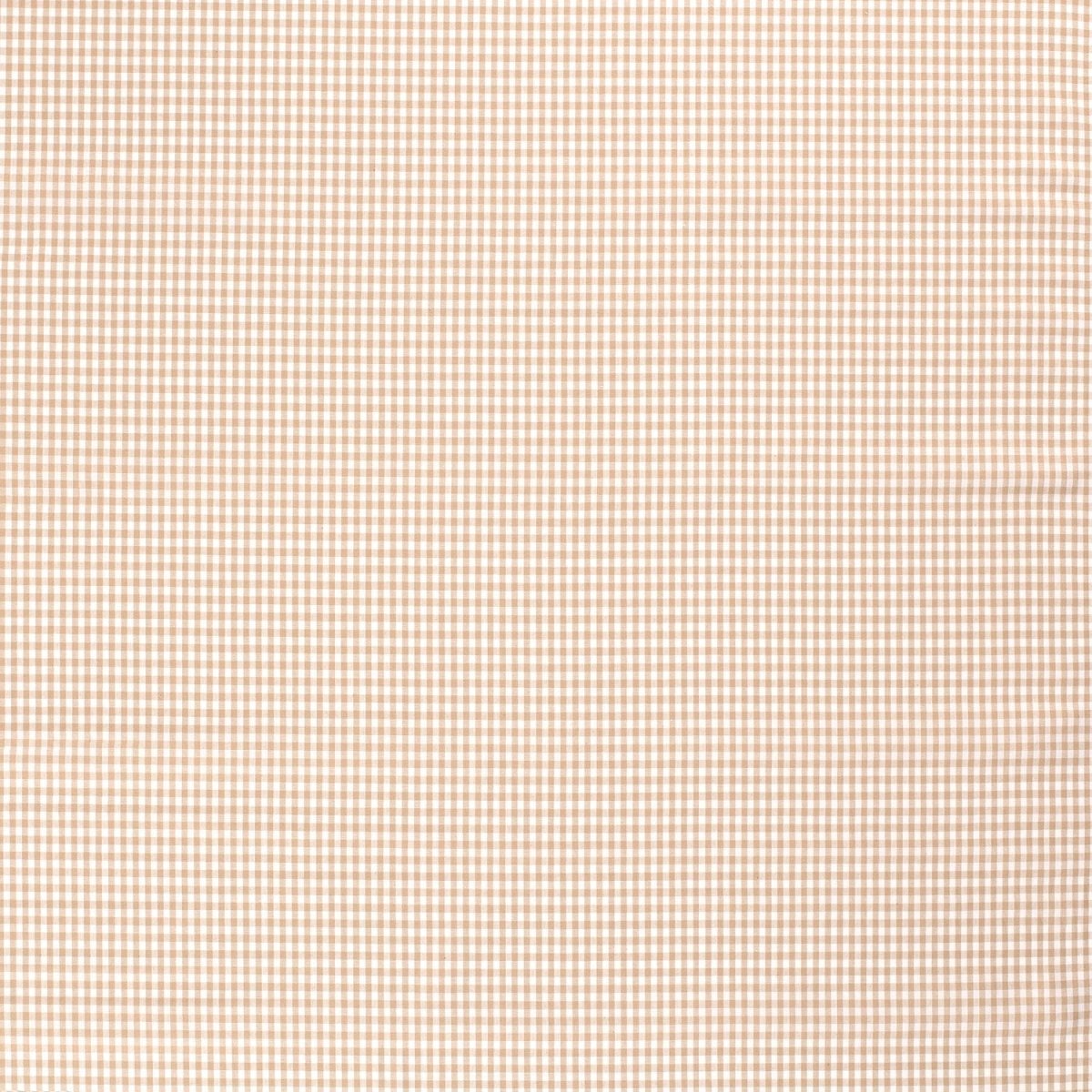 Cotton Poplin Gingham Camel 5 mm - Lametru.ro
