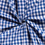 Cotton Poplin Gingham Cobalt 20 mm - Lametru.ro