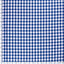 Cotton Poplin Gingham Cobalt 20 mm - Lametru.ro