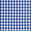 Cotton Poplin Gingham Cobalt 20 mm - Lametru.ro