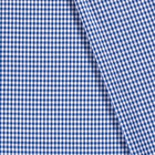 Cotton Poplin Gingham Cobalt 5 mm