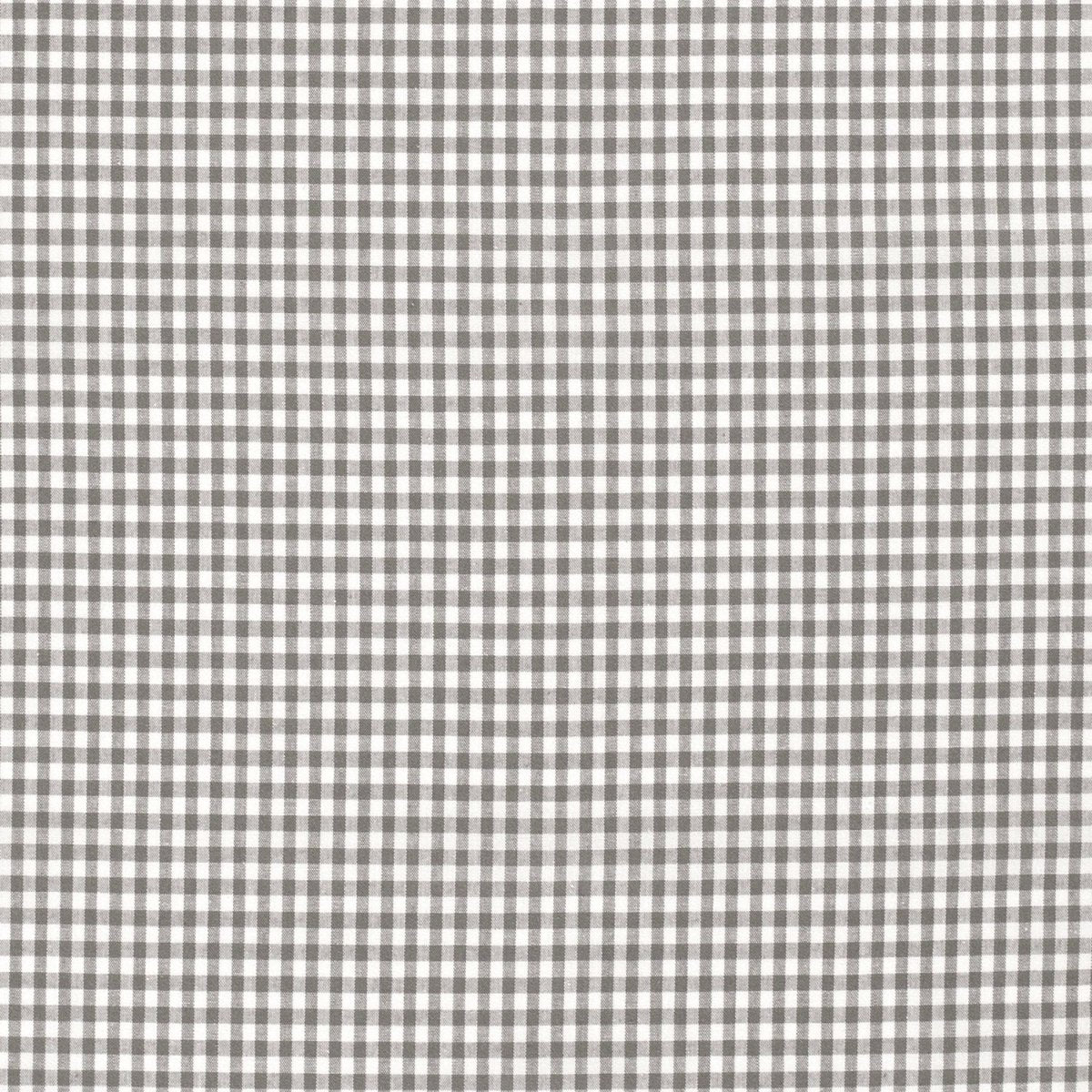 Cotton Poplin Gingham Dark Grey 5 mm - Lametru.ro