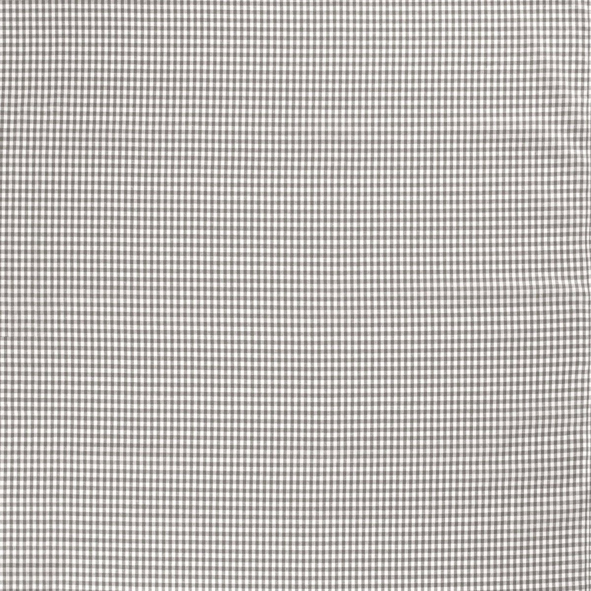 Cotton Poplin Gingham Dark Grey 5 mm - Lametru.ro