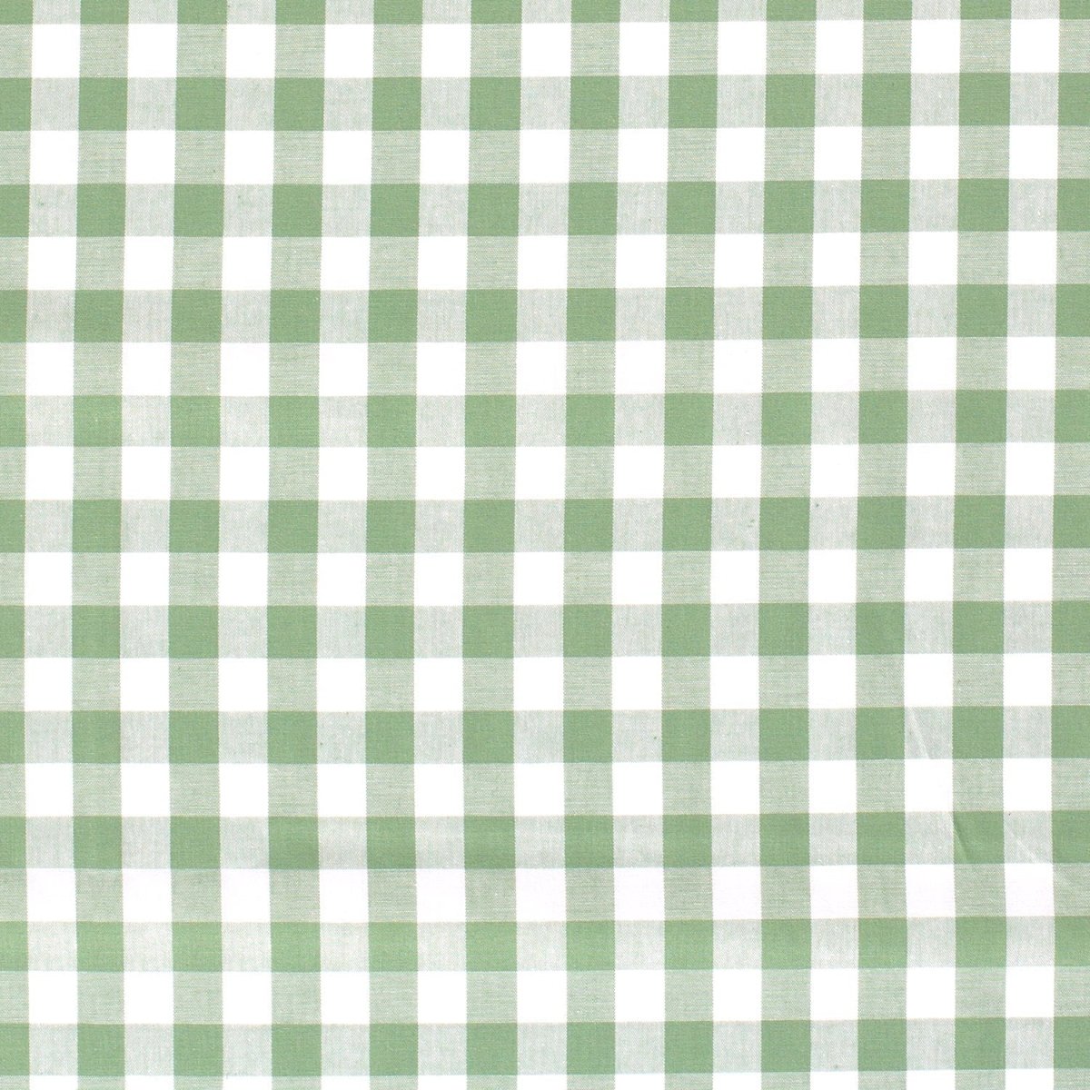 Cotton Poplin Gingham Mint 20 mm - Lametru.ro
