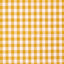 Cotton Poplin Gingham Ochre 20 mm - Lametru.ro