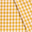 Cotton Poplin Gingham Ochre 20 mm - Lametru.ro