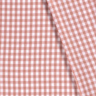 Cotton Poplin Gingham Old Pink 10 mm