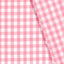 Cotton Poplin Gingham Pink 20 mm - Lametru.ro