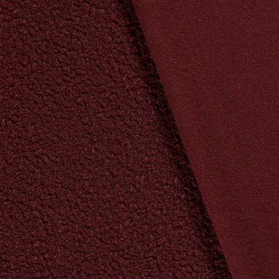 Boucle Wine Red