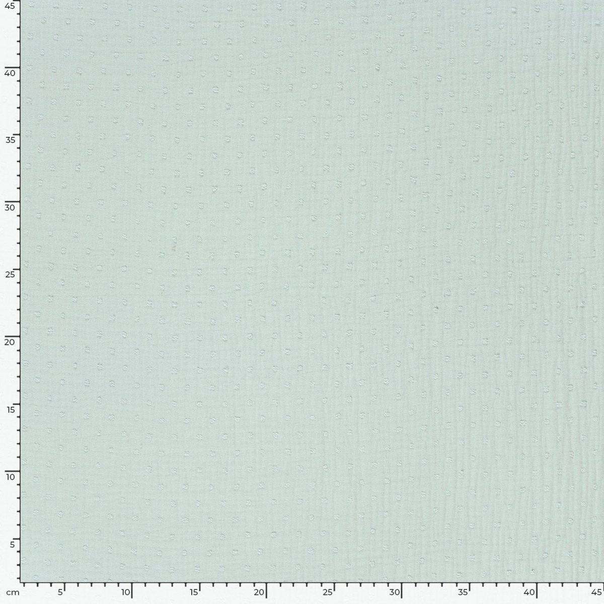 Double Gauze Dobby Dots Mint - Lametru.ro
