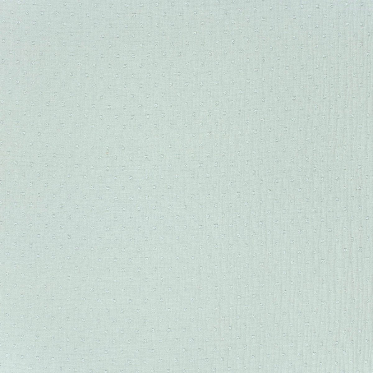 Double Gauze Dobby Dots Mint - Lametru.ro