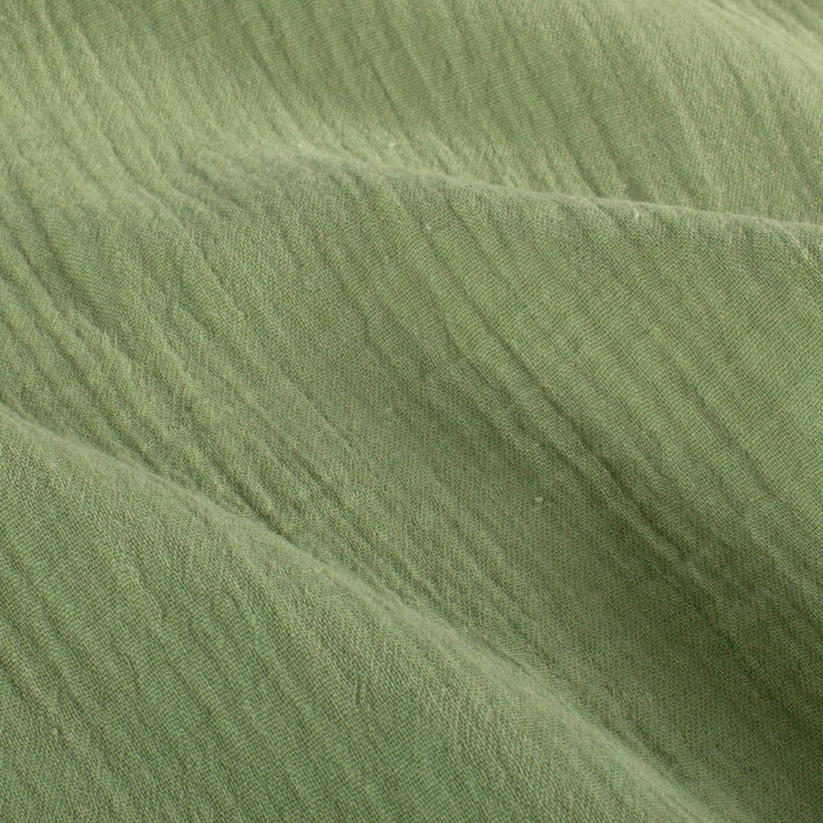 Double Gauze Lime Green - Lametru.ro