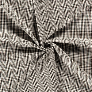 Garbadine Checks White