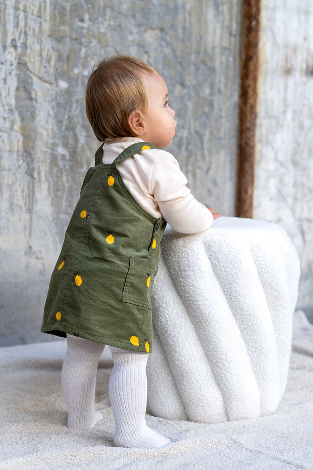 Babycord 21w Fruits Khaki Green