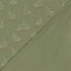 Cotton Jersey Printed Animals Olive Green