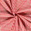 Cotton Poplin Gingham Red 5 mm