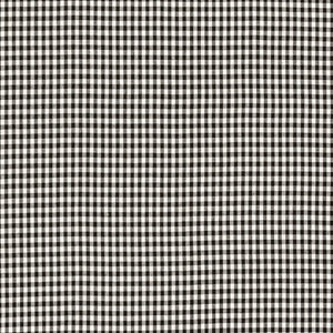 Cotton Poplin Gingham Black 2.7 mm