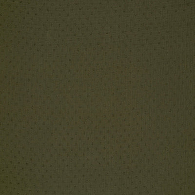 Double Gauze Dobby Dots Khaki Green