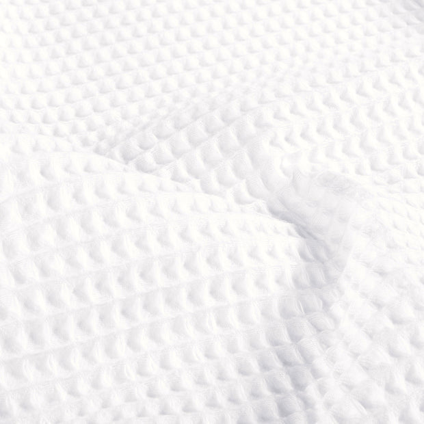 Cotton Waffle White