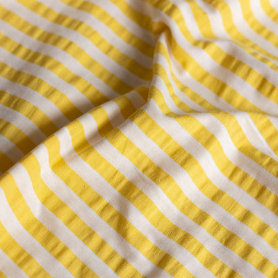 Seersucker Tom White / Yellow - Lametru.ro